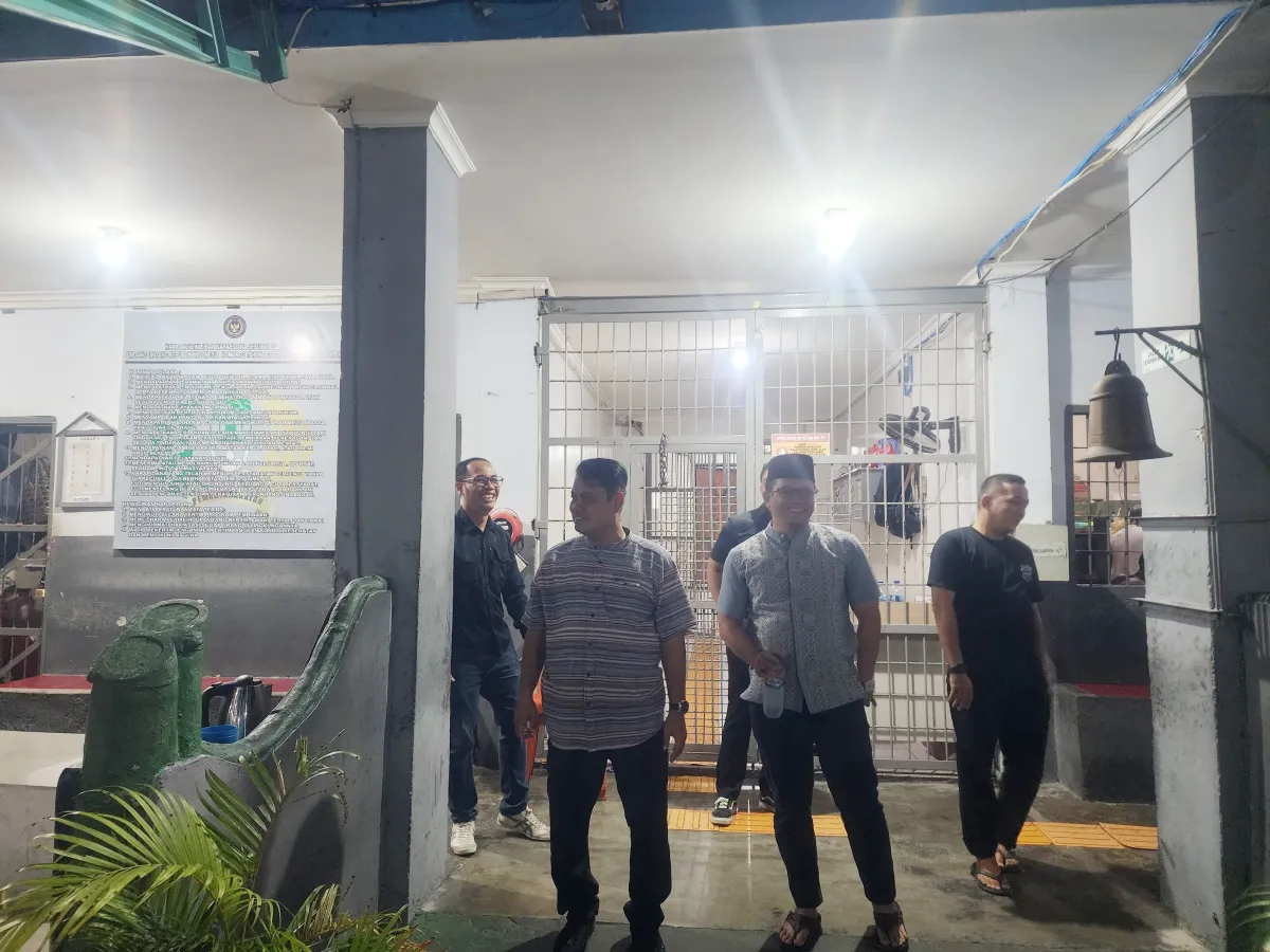 Tarawih Perdana Kakanwil Ditjenpas Sulteng di Lapas Palu