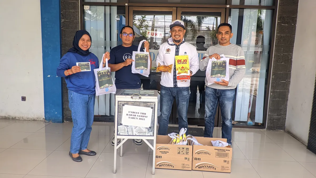 Undian THR Radar Sampit Sambut Berkah Ramadan 1447 H