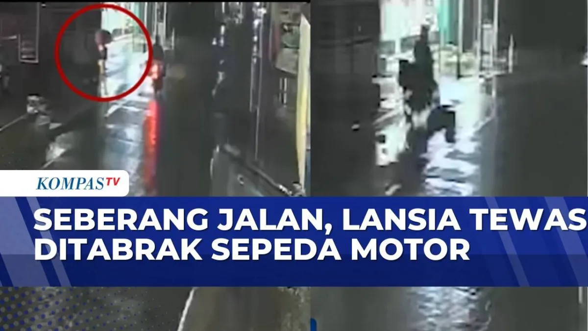 Lansia Tewas Ditabrak Motor Saat Menyeberang di Samarinda