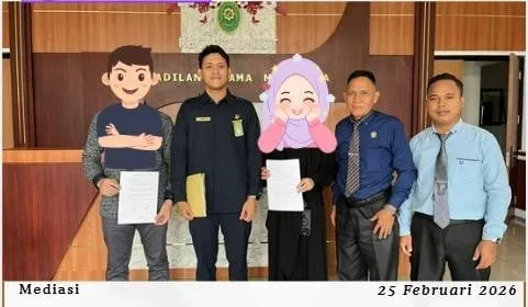 Mediasi Harta Bersama Berhasil di Pengadilan Agama Muaradua