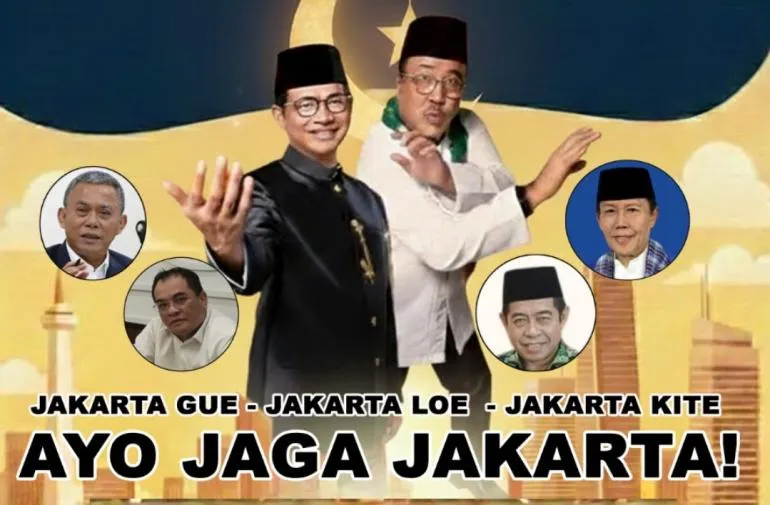 Buka Puasa Bersama Relawan dan Tokoh, Ayo Jaga Persatuan Jakarta