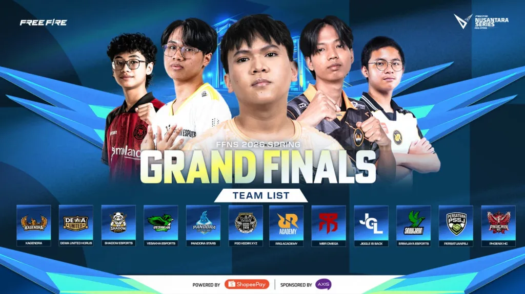 Daftar 12 Tim Grand Final FFNS 2026 Spring di Palembang
