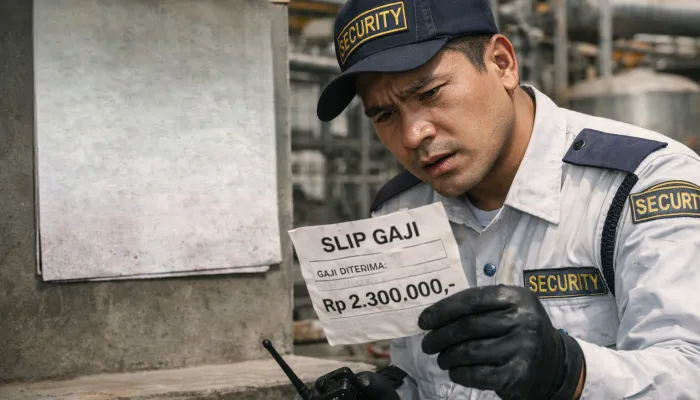 Dugaan Pelanggaran Upah: Gaji Satpam di Bojonegoro Melewati Batas UMK