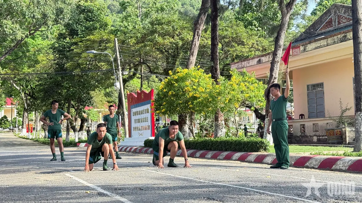 Tes Kebugaran Fisik Rekrutan Baru Resimen ke-20