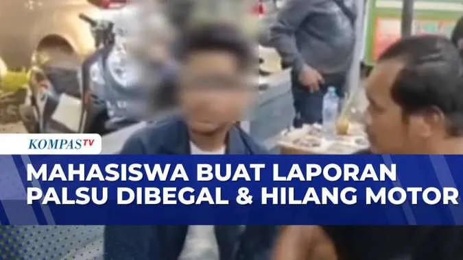 Mahasiswa Surabaya Buat Laporan Palsu Begal Setelah Jual Motor untuk Foya-foya