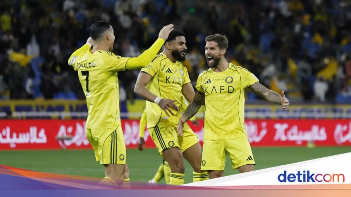 Al Nassr Rebut Puncak Klasemen Usai Menang 5-0 atas Al Najma