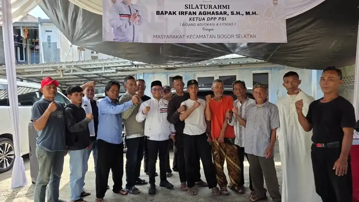 PSI Bagikan 500 Paket Sembako di Safari Ramadan Bogor