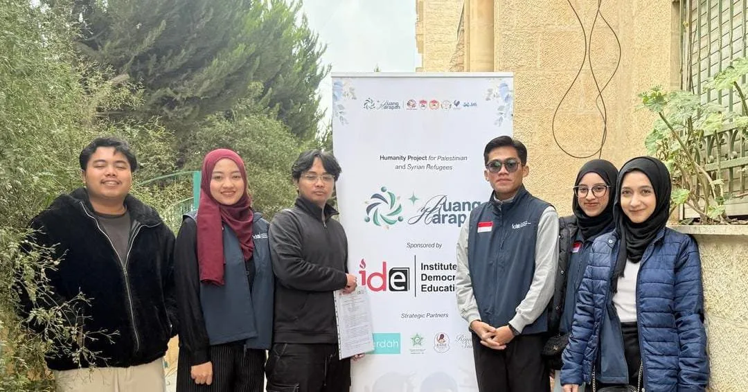 IDE Indonesia dan PPI Dunia Kolaborasi untuk Program Kemanusiaan di Yordania