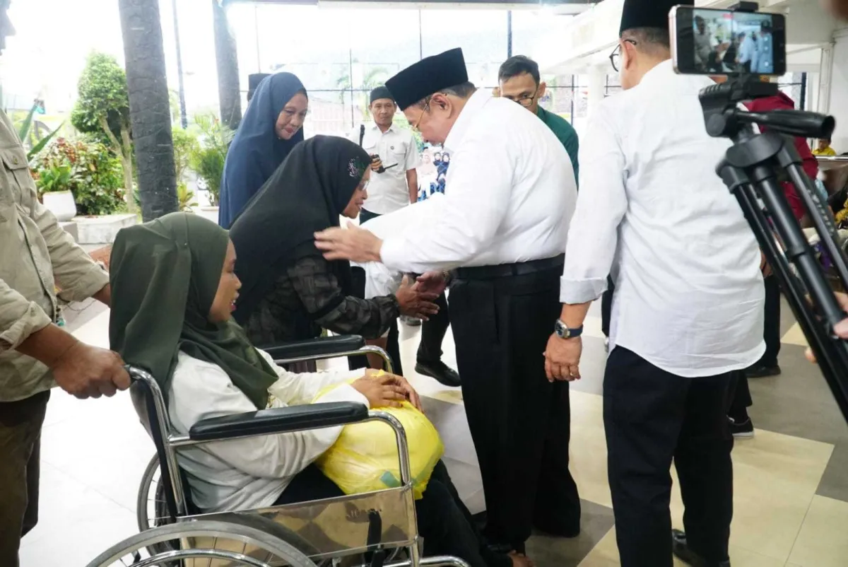 Pemkot Gorontalo Rayakan Satu Tahun Kepemimpinan dengan Bukber Bersama Anak Panti Asuhan