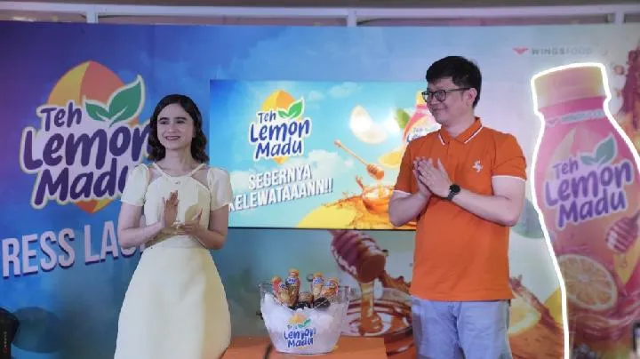 Wings Food Luncurkan Teh Lemon Madu, Tissa Biani Jadi Duta Merek
