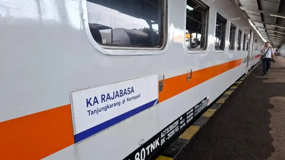 KA Rajabasa Layani 53.720 Penumpang, Andalan Mudik Sumatera Selatan