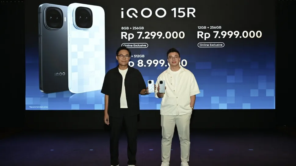 iQOO 15R Resmi Diluncurkan di Indonesia, Ponsel Pertama dengan Snapdragon 8 Gen 5