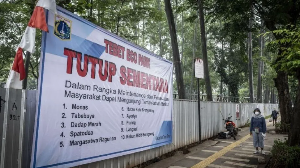 Tebet Eco Park Ditutup Sementara untuk Revitalisasi