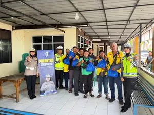 Polresta Tanjungpinang Gelar Patroli Dialogis Bersama Komunitas Ojol