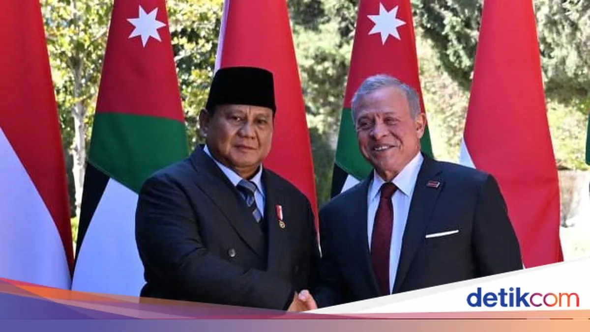 Prabowo Tingkatkan Kerja Sama Indonesia-Yordania Atasi Krisis Gaza