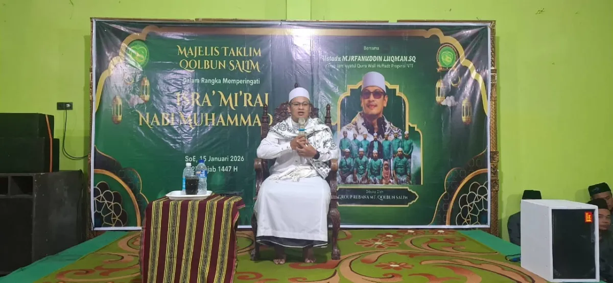 Majelis Taklim Qolbun Salim Selenggarakan Pengajian Isra Miraj 1447 H di Kota Soe