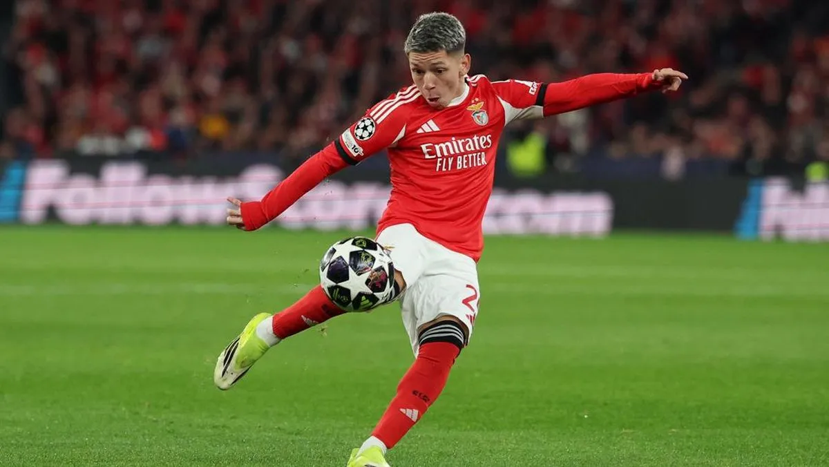 Prestianni Latihan Bersama Benfica Jelang Duel Melawan Madrid