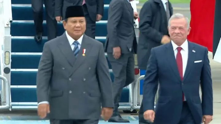 Prabowo dan Raja Abdullah II Bahas Kerja Sama Strategis di Yordania