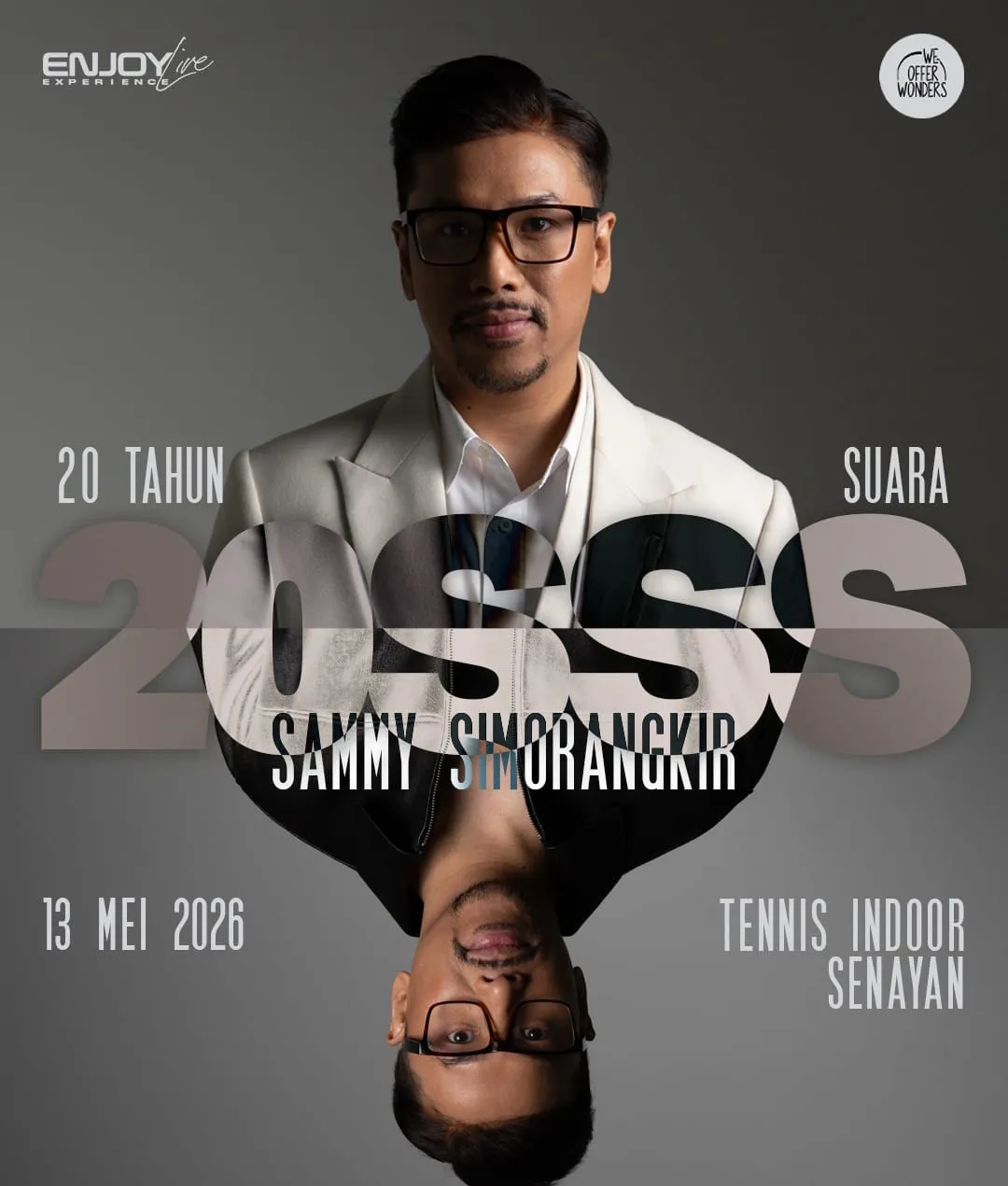 Sammy Simorangkir Siapkan Konser 20 Tahun Berkarya di Senayan