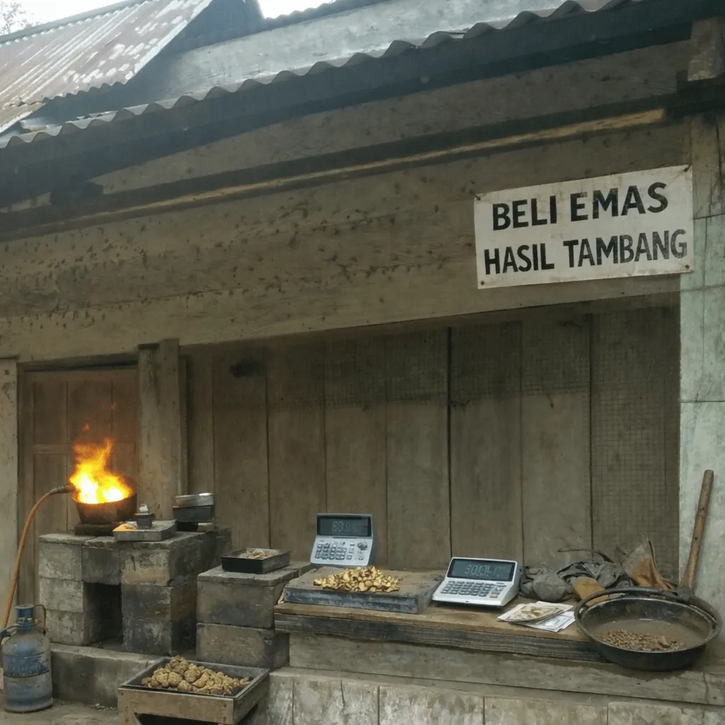 Warga Desak Penegakan Hukum Terhadap Aktivitas Penampungan Emas Ilegal di Desa Langling
