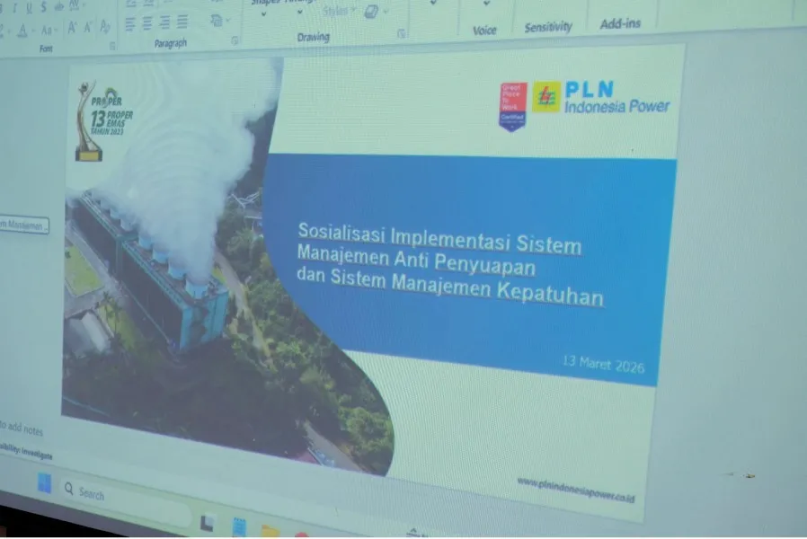 PLN UBP Ombilin Dukung Pemberantasan Korupsi Melalui Sistem Manajemen Anti Penyuapan
