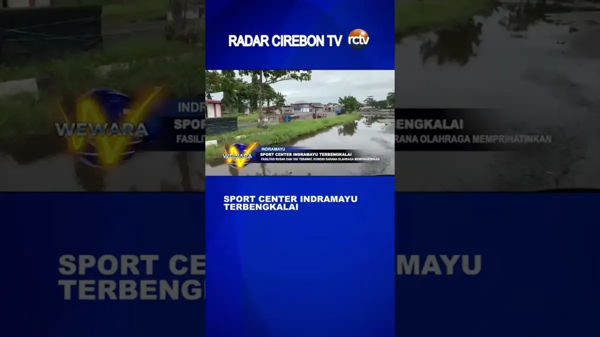 Kondisi Memprihatinkan Sport Center Indramayu Butuh Perawatan Segera