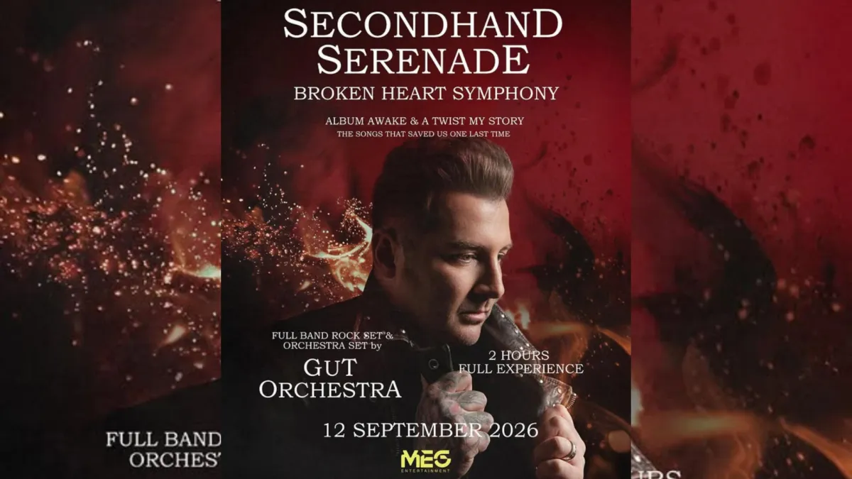Konser Secondhand Serenade 'Broken Heart Symphony' Siap Menghentak Jakarta 2026