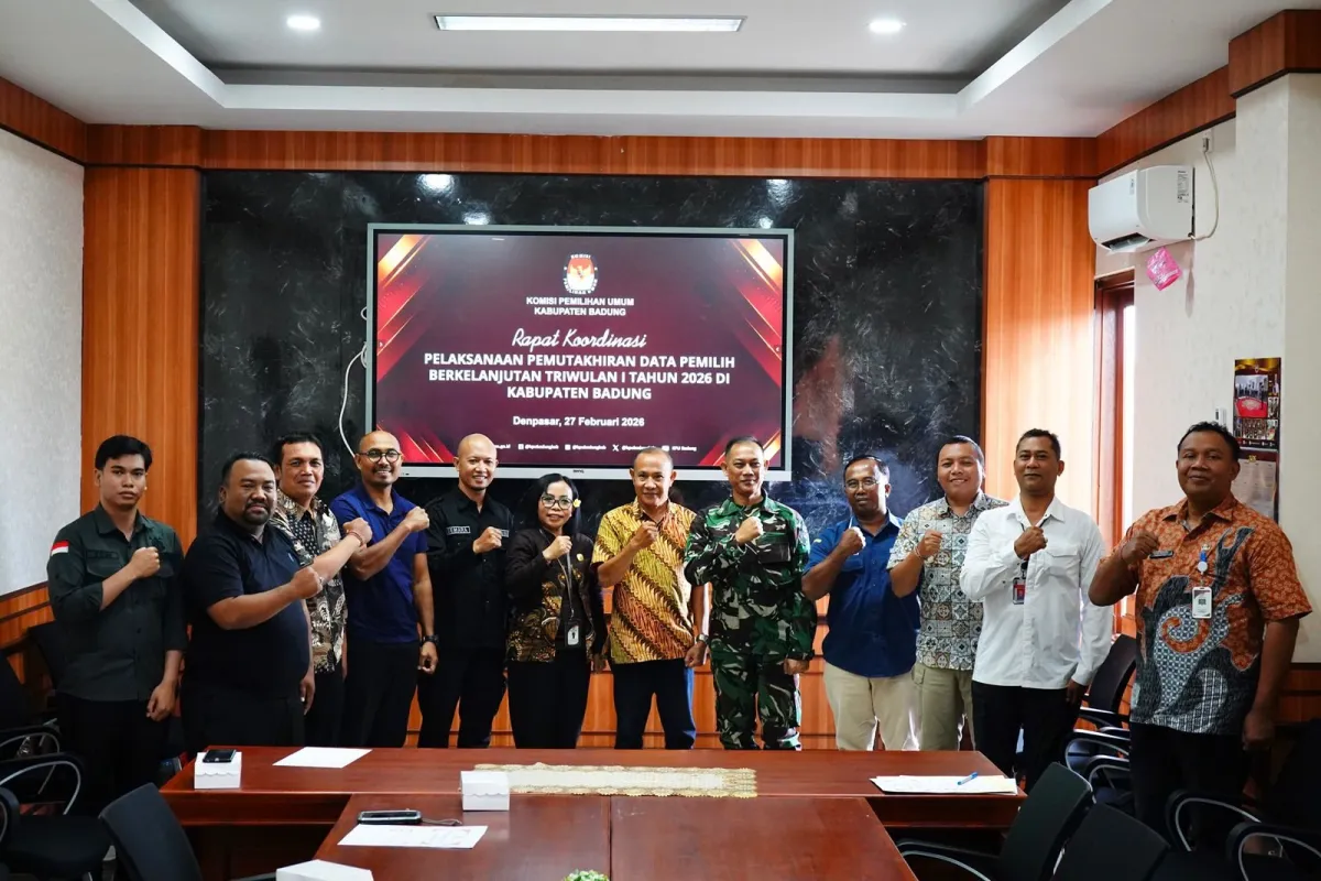 Bawaslu Badung Ajak Sinkronisasi Data Pemilih dalam Rakor PDPB 2026