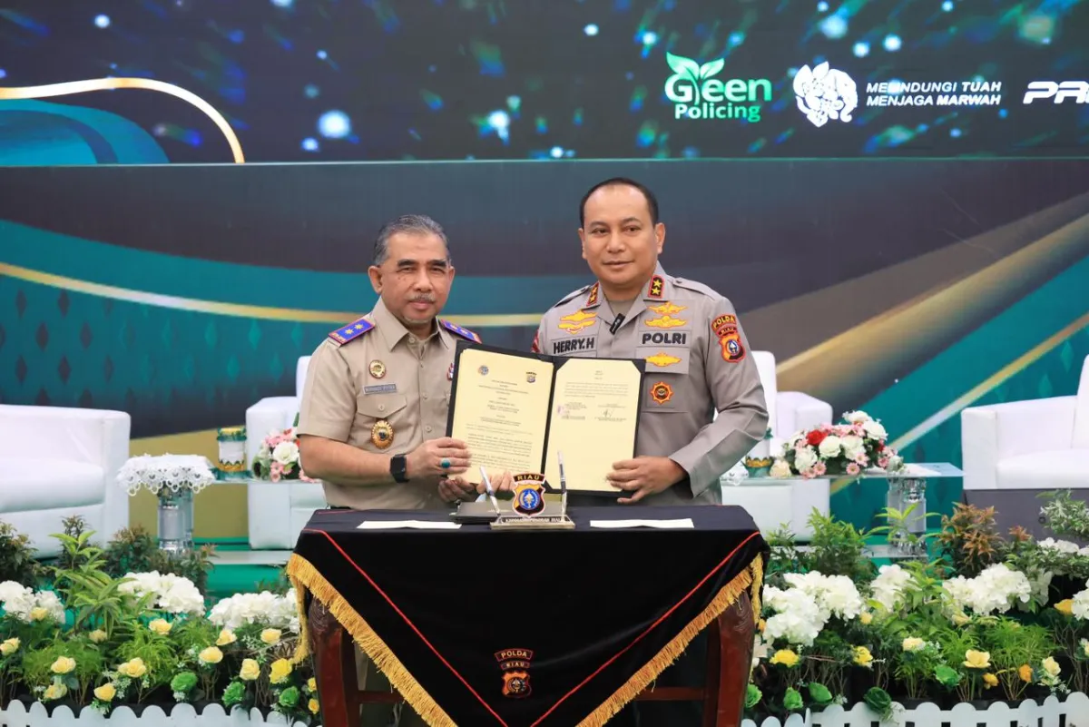 Polda Riau dan ATR/BPN Luncurkan Aplikasi Sengketa Lahan Lancang Kuning untuk Atasi Konflik Pertanahan