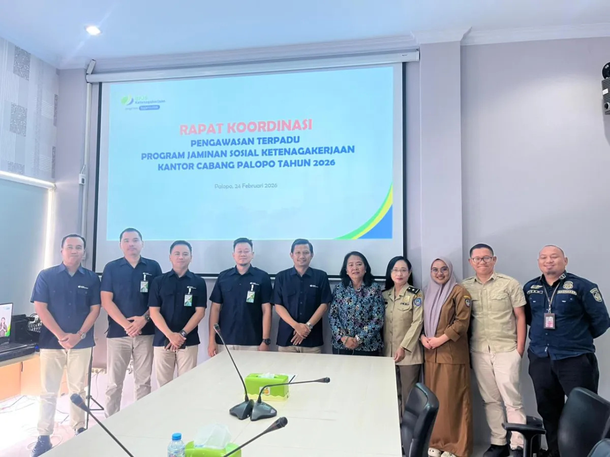 BPJS Ketenagakerjaan Palopo dan UPT Ketenagakerjaan Perkuat Sinergi Pengawasan Iuran