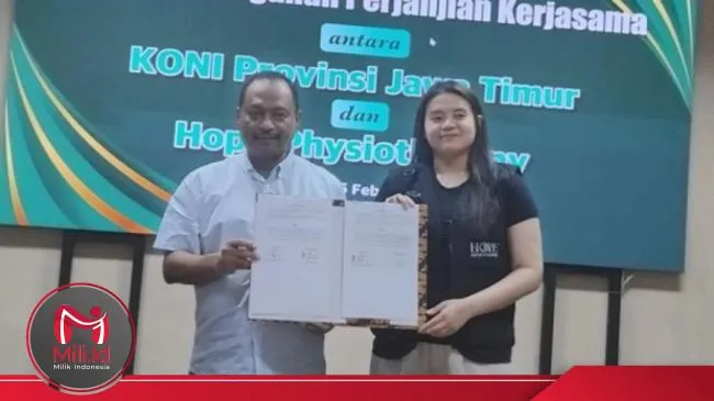 KONI Jatim Perpanjang Kerja Sama dengan Hope Physiotherapy untuk Optimalisasi Perawatan Atlet