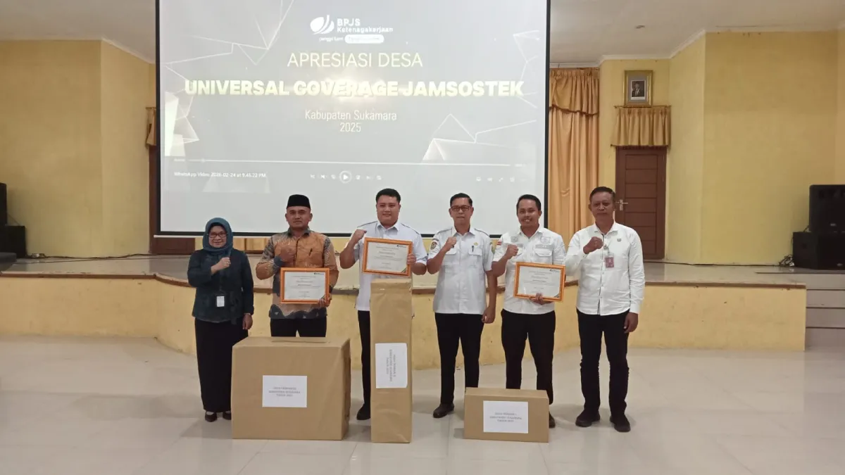 Pemkab Sukamara Targetkan 85% Kepesertaan BPJS Ketenagakerjaan pada 2026