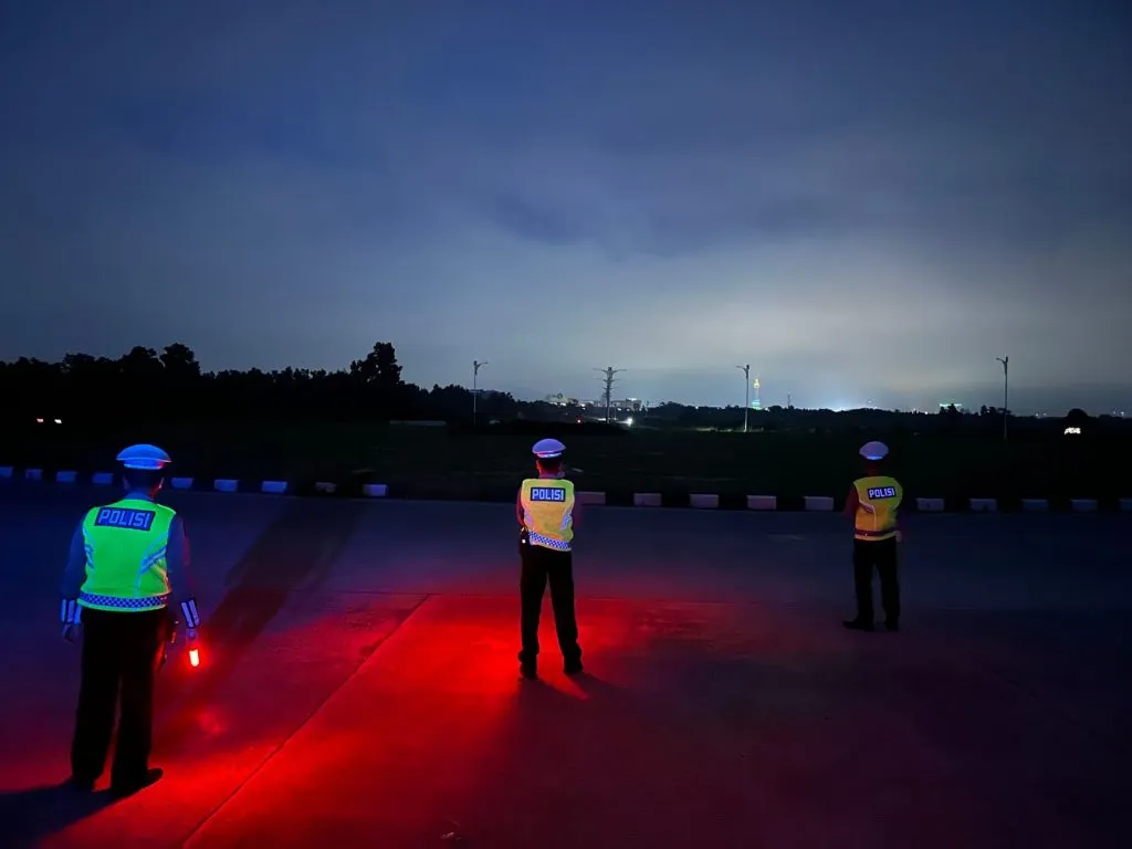 Patroli Subuh Ditlantas Sultra Cegah Balap Liar dan Pelanggaran Lalu Lintas