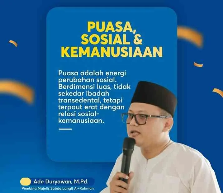 Puasa sebagai Energi Perubahan Sosial dan Kemanusiaan