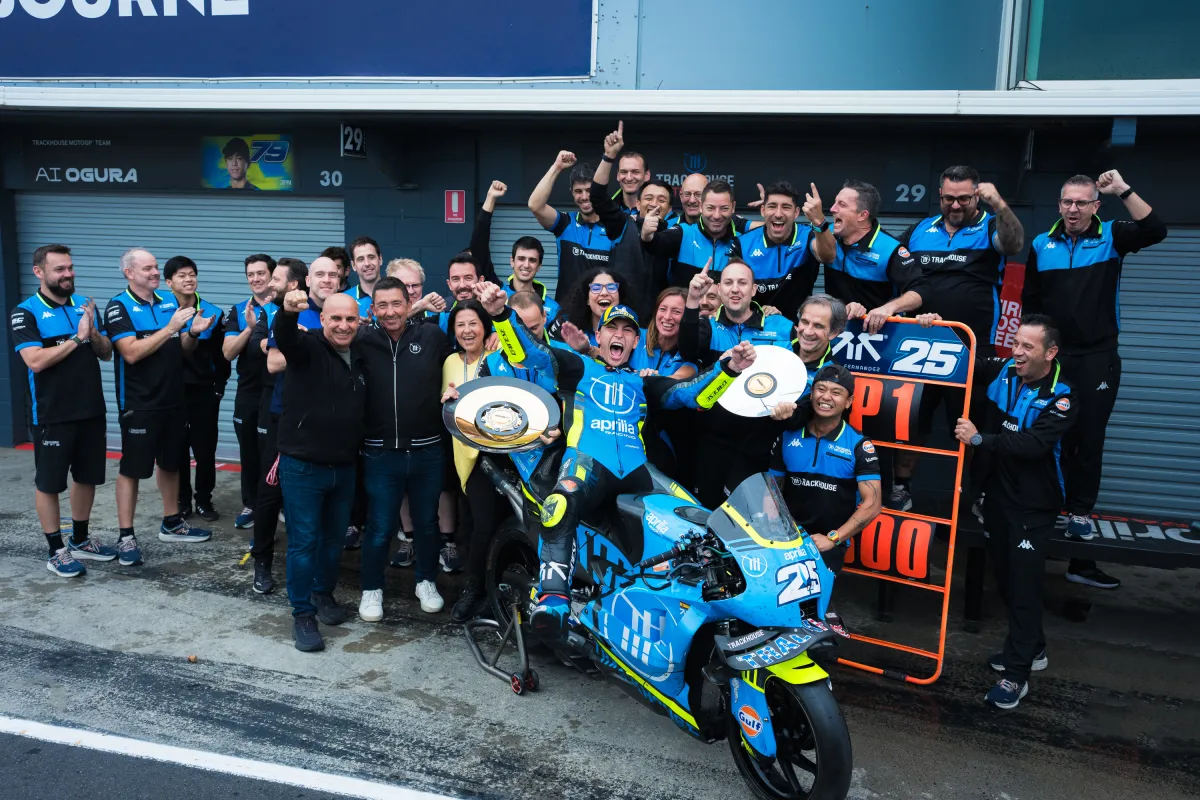 Trackhouse Raih Kemenangan Perdana di MotoGP Australia