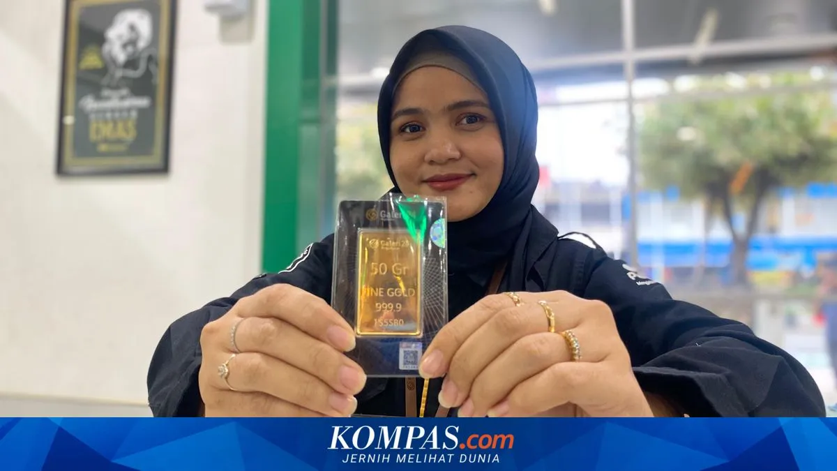 Harga Emas Pegadaian Hari Ini Melonjak, Galeri 24 Capai Rp 3,047 Juta per Gram