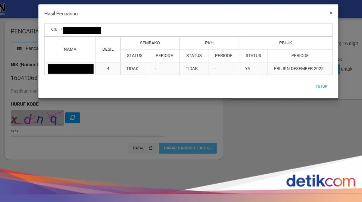 Cek Desil Bansos Mudah dengan NIK KTP