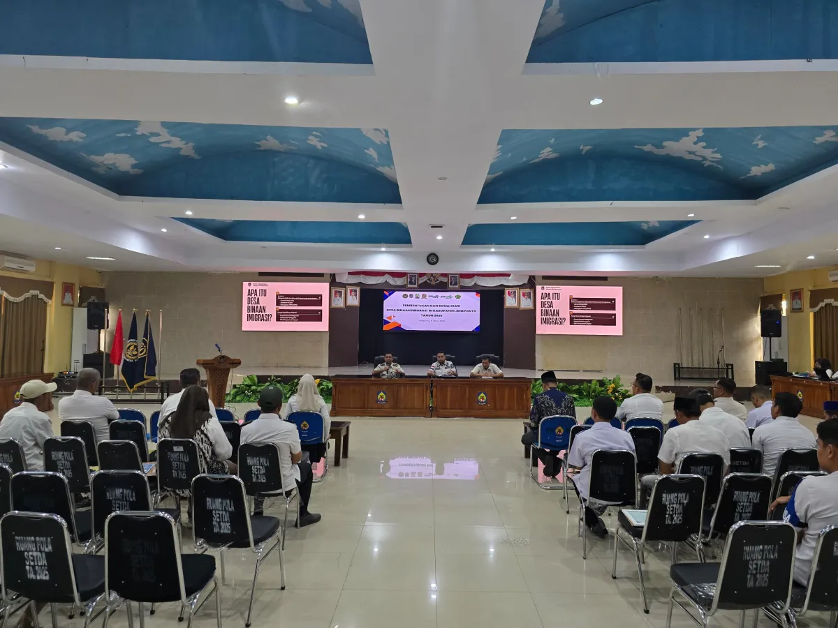 Delapan Desa di Jeneponto Ditunjuk Jadi Desa Binaan Imigrasi