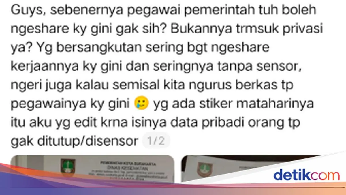 Viral Dokumen Rio Haryanto, Petugas Kelurahan Solo Dipanggil BKPSDM
