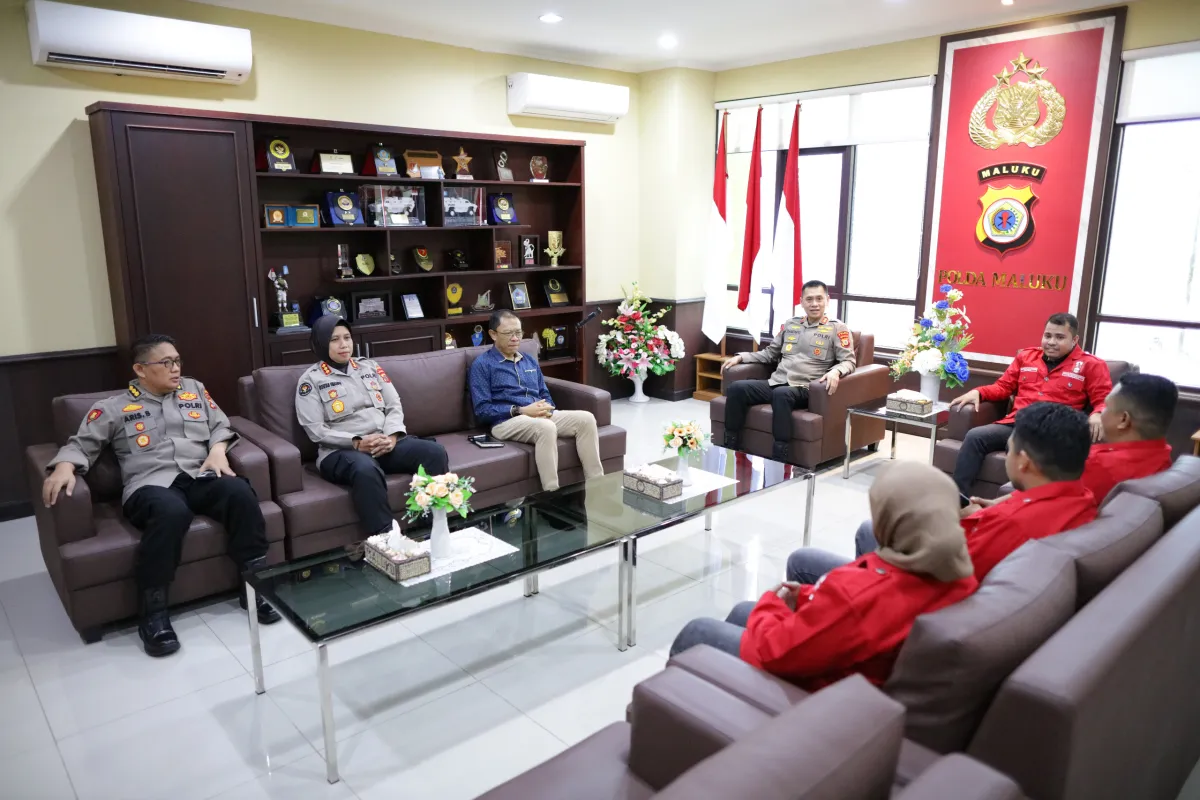Kapolda Maluku dan GMNI Bahas Stabilitas Keamanan serta Pengelolaan Blok Masela