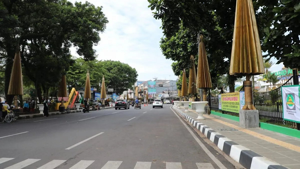 Pesona Ngabuburit di Taman Kota Tasikmalaya