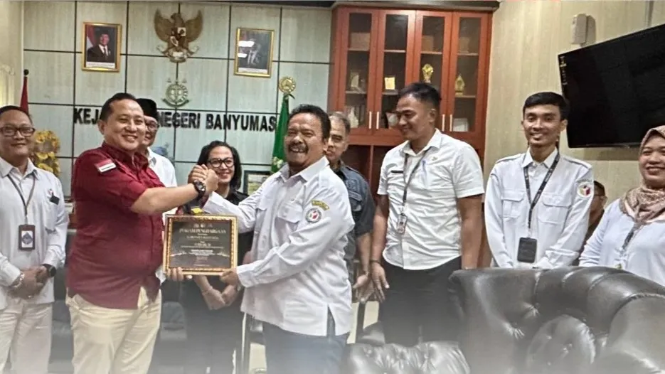 Kejari Banyumas Terima Gakkumdu Award 2025 Sebagai Juara III Nasional