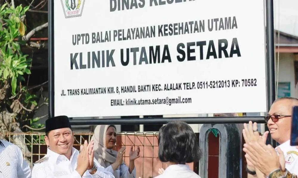 Bupati Barito Kuala Resmikan Klinik Utama Setara di Alalak