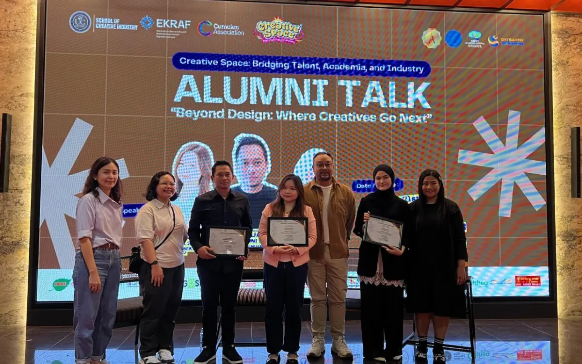 Alumni Universitas Ciputra Berbagi Wawasan Karier Kreatif di Alumni Talk