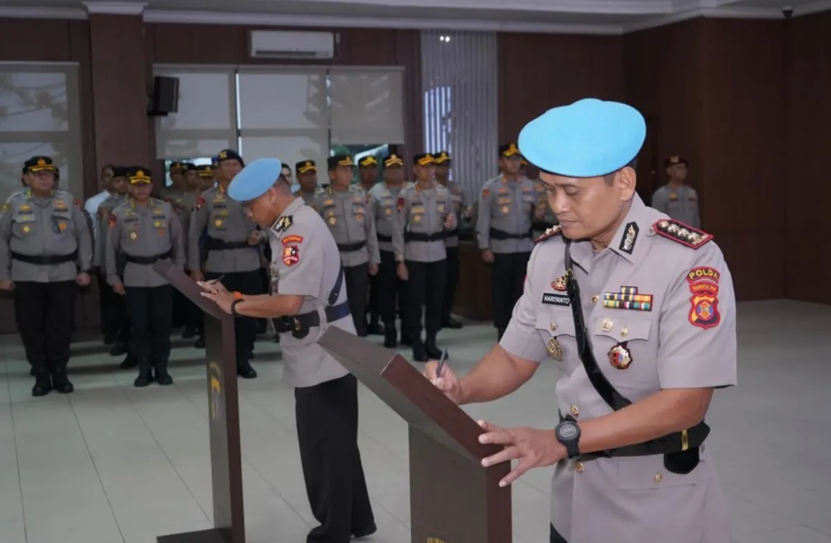 Sertijab Kabid Propam Polda Kaltim, Kombes Pol Hariyanto Dilantik