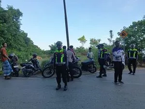 Polres Baubau Tegakkan Ketertiban Lalu Lintas dengan Penindakan Knalpot Brong