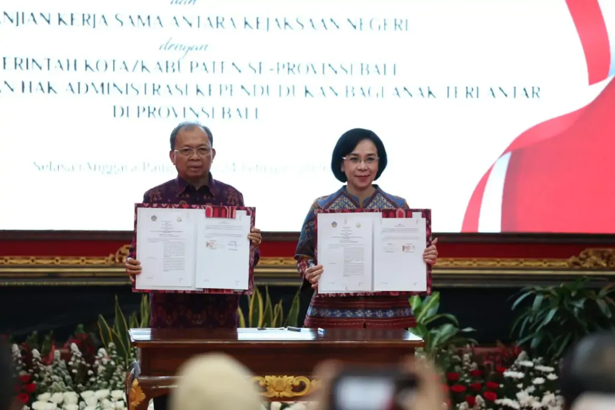 Gubernur Koster Dukung MoU Pemenuhan Hak Anak Terlantar di Bali