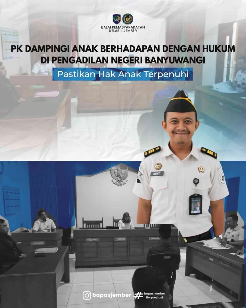 PK Dampingi Anak Hadapi Hukum di Banyuwangi, Pastikan Haknya Terjaga