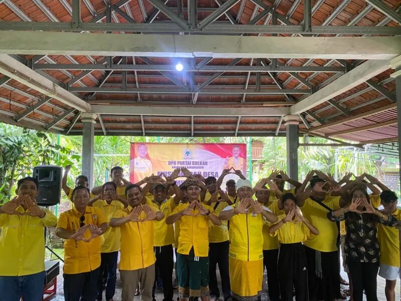 DPD Golkar Karangasem Percepat Pembentukan Pokar Usai Musdes