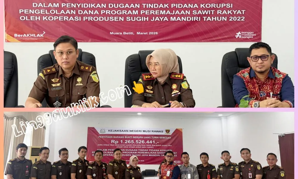 Kejaksaan Musi Rawas Selamatkan Rp 1,26 Miliar dari Korupsi Program PSR